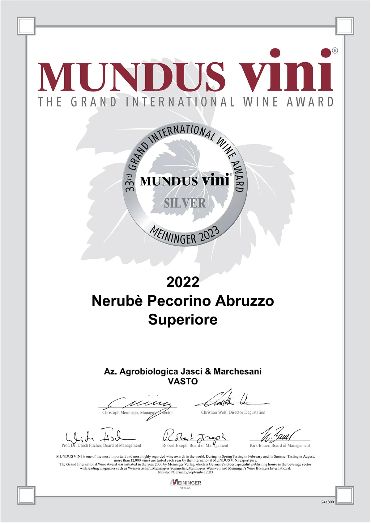 nerube-peMundus Vini, JASCI & MARCHESANI Nerube Pecorino, Wino Białe wytrawne, jasci & marchesani nerubè pecorino d’abruzzo doc, jasci & marchesani pecorino, nerubè pecorino abruzzo, pecorino d’abruzzo doc, wino pecorino abruzja, pecorino wino białe, włoskie wino białe wytrawne, wino organiczne włoskie, ekologiczne wino abruzja, wino do ryb, wino do owoców morza, wino do makaronu, wino do serów owczych, wina włoskie sklep online, wina białe wytrawne sklep, winny skład pecorino, najlepsze wina z abruzji, włoskie wina online, pecorino jasci marchesani, abruzja wino białe , najlepsze wino pecorino z Abruzji, włoskie wino białe wytrawne pecorino online, organiczne wino pecorino jasci & marchesani, , pecorino d’abruzzo doc sklep internetowy, eleganckie wino białe do kolacji rybnej, kup pecorino d’abruzzo doc online,  zamów włoskie wino białe wytrawne sklep, pecorino jasci & marchesani cena i opinie, gdzie kupić wino pecorino abruzja, pecorino d’abruzzo doc szybka dostawa, Jasci & Marchesani, Nerubè Pecorino d’Abruzzo DOC, Pecorino Abruzzo, Wino Pecorino, Wino białe wytrawne, Wino włoskie,  Wino organiczne, Wino ekologiczne, Abruzja wino, Wina DOC, Wino do ryb, Wino do owoców morza, Wino do makaronu, Wino do serów owczych, Winny Skład, Włoskie wino białe, Wino białe wytrawne, Wino z Abruzji, Wino ekologiczne Włochy, Wino organiczne Włochy, Wino premium Włochy, Wino włoskie online, Wino włoskie sklep internetowy, Wino włoskie cena, Wino włoskie wytrawne białe, Wino Abruzja, Wino Terre di Chieti ,Wino Vasto, Winnica Jasci & Marchesani, Producent Jasci & Marchesani, Wina z Abruzji sklep, Wina z Abruzji online, Wina ekologiczne Abruzja, Wino aromatyczne, Wino kwiatowe, Wino o aromacie róży, Wino o aromacie liczi, Wino mineralne, Wino świeże, Wino lekkie ,Wino eleganckie, Wino do sałatek, Wino do owoców morza, Wino do ryb, Wino do sera brie, Wino do camembert, Wino na lato, Wino na prezent, Wino online, Sklep z winem online, Sklep internetowy z winem włoskim, Wino z dostawą do domu, Wino na prezent online, Wino premium sklep internetowy, Wino białe wytrawne cena, Wino białe wytrawne sklep, sklep z winem online , wino sklep internetowy, Winny Skład, WinnySkład com, Winny Skład sklep internetowy,corino-2022-mundus-2023