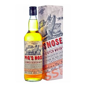 Pig's Nose WHISKY, Ian Macleod Distillers Pig’s Nose , Pig’s Nose Blended, Pig’s Nose Whisky, Blended Scotch Whisky, szkocka whisky mieszana, łagodna whisky 40% vol, whisky o kremowej konsystencji, nuty wanilii i karmelu, aromat toffi i pomarańczy, migdały i orzechy w whisky, średnio-długi finisz, dojrzewa w beczkach po bourbonie, beczki pierwszego napełnienia, blend słodowej i zbożowej whisky, minimalna filtracja, whisky na czysto, whisky on the rocks, baza do koktajli, Ginger Pig, Blushing Pig, whisky do serów pleśniowych, whisky na prezent, kup Pig’s Nose Blended online, Pig’s Nose cena i opinie , gdzie kupić Blended Scotch Whisky, najlepsza łagodna szkocka whisky, whisky do degustacji w domu , whisky