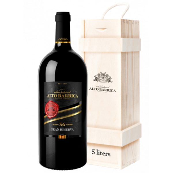 ALTO BARRICA DRY GRAN RESERVA 5L + WOODEN BOX