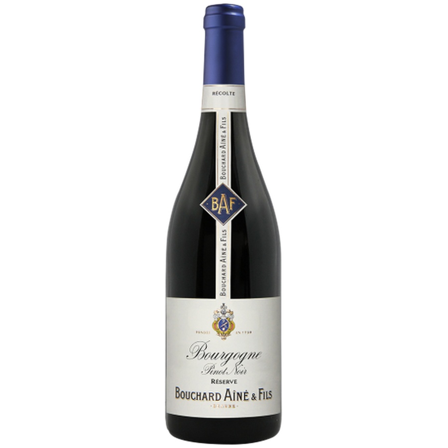 Bouchard Ainé & Fils Bourgogne Pinot Noir Reserve, BOUCHARD AINE & FILS – historyczny producent z Burgundii, Bourgogne Pinot Noir – klasyczna apelacja dla Pinot Noir, Francuskie czerwone wino – elegancja i tradycja w jednym, Pinot Noir Francja – subtelne, chłodnoklimatyczne oblicze szczepu, Bourgogne Reserve – selekcja o podniesionej jakości, Wino wytrawne czerwone – czyste, bez zbędnej słodyczy, Delikatne czerwone wino – miękkie taniny, lekka struktura, Owocowe Pinot Noir – wiśnie, maliny, truskawki w centrum uwagi, Wino z Burgundii – kolebka Pinot Noir, Bouchard Aine Reserve – pewny wybór w kategorii wino premium Francja,