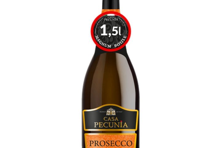 CASA PECUNIA PROSECCO MAGNUM, Butelka prosecco w dużym rozmiarze