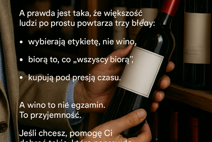 3 najczestsze bledy przy wyborze wina, winne porady, sklep z winem , sommelier, porady sommeliera, winny ekspert, darmowe porady, wybór wina, sklep z wiem online, najlepszy sklep z winem , bezpieczne zakupy wina