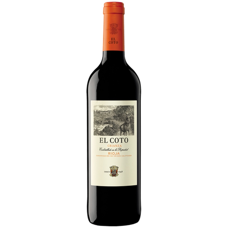 EL COTO Crianza – klasyczna interpretacja Rioja Crianza. Rioja Crianza – dojrzewanie w dębowych beczkach, elegancja i harmonia. Hiszpańskie czerwone wino – pełne słońca, owocu i charakteru. Wino z Rioja – prestiżowy region, uznany na całym świecie. El Coto Rioja – marka kojarzona z jakością i tradycją. Crianza 13% – idealny balans mocy i pijalności. Wino wytrawne czerwone – uniwersalne do jedzenia i degustacji solo. Tempranillo Crianza – klasyczny szczep i styl regionu. Klasyczna Rioja – połączenie owocu, beczki i elegancji. Wino dojrzewające w beczce – wanilia, dąb i szlachetna struktura. Aromaty czerwonych owoców – wiśnie, truskawki, śliwki. Wanilia i dąb – podpis dojrzewania w beczce. Wino do czerwonych mięs – idealne do steków i jagnięciny. Hiszpańskie wino wytrawne – charakter i świeżość w jednym. Wino na prezent – elegancka, rozpoznawalna butelka. Wino z beczki – dodatkowa głębia i złożoność. Wino z Hiszpanii – temperament i tradycja. El Coto Crianza Rioja 0, 75 – praktyczna pojemność na każdą okazję. Dobre wino do obiadu – uniwersalne i kulinarne. Wino o zbalansowanej kwasowości – świeże, ale harmonijne. Wino o średniej budowie – ani zbyt ciężkie, ani zbyt lekkie. Wino na co dzień – idealne do regularnej degustacji. Klasyczne wino hiszpańskie – esencja stylu Rioja. Wino z regionu Rioja – gwarancja jakości i renomy. Wino kupaż Tempranillo – harmonijny blend z przewagą Tempranillo.
