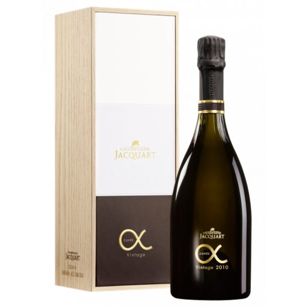 JACQUART ALPHA BRUT CUVEE CHAMPAGNE 0,75L + GIFT BOX