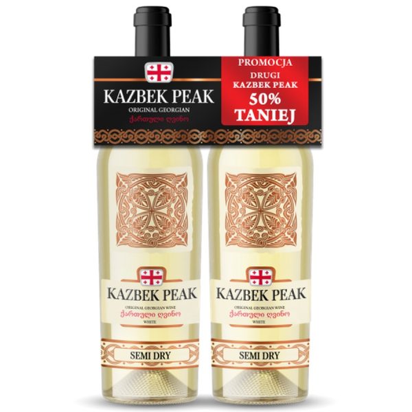 KAZBEK PEAK WHITE SEMI DRY DUOPACK 2X