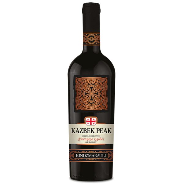 KAZBEK PEAK SEMI SWEET RED KINDZMARAULI