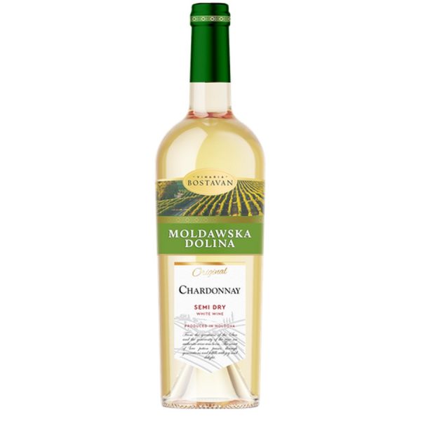 MOLDAWSKA DOLINA SEMI DRY CHARDONNAY