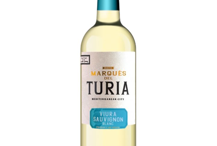 MARQUES DEL TURIA VIURA & SAUVIGNON BLANC, Świeże białe wino, aromatyczne białe wino, wino półwytrawne