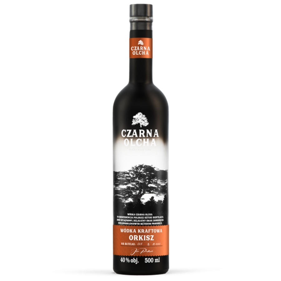 CZARNA OLCHA WÓDKA KRAFTOWA ORKISZ,  wódka kraftowa orkisz, czarna olcha, wódka premium polska, wódka rzemieślnicza, orkiszowa wódka, polska wódka kraftowa, wódka 40%, wódka z orkiszu, mała destylarnia, craft vodka, premium craft spirits, wódka jakościowa, alkohol rzemieślniczy, wódka do degustacji, wódka zbożowa, wódka polska premium, wódka naturalna, wódka 0, 5l, wódka do koktajli, wódka czysta, wódka kraft, wódka polska rzemieślnicza, destylat z orkiszu, wódka butikowa, wódka wysokiej jakości,
