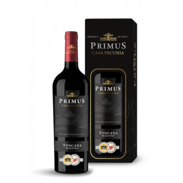 PRIMUS MAESTRO TOSCANA IGT + KARTONIK