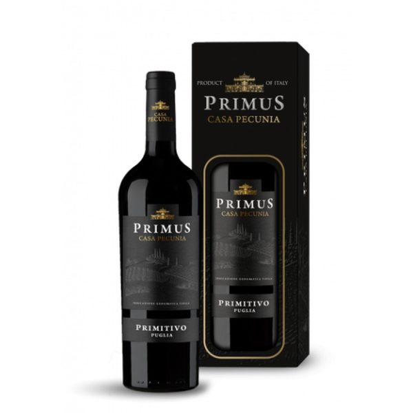 PRIMUS PRIMITIVO PUGLIA IGT + KARTONIK