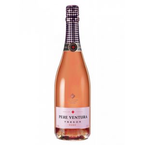 PERE VENTURA CAVA TRESOR ROSE BRUT, Pere Ventura, Pere Ventura Cava, Cava Rosé, Cava Brut Rosé, Hiszpańska cava różowa, Musujące wino różowe, Różowe brut, Wino musujące z Hiszpanii, Cava Tresor Rosé, Różowa cava brut, Hiszpańskie wino musujące, Wino na aperitif, Różowe bąbelki, Wino na prezent, Wino na specjalne okazje, Musujące na lato, Delikatne musowanie, Świeże różowe musujące, Owocowe wino musujące, Wino półwytrawne różowe, Cava Pere Ventura Tresor, Różowe brut z Katalonii, Hiszpańskie brut rosé, Wino na imprezę, Wino do toastów,