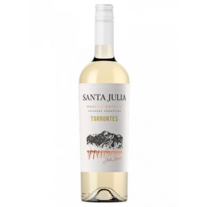 SANTA JULIA Torrontes, Santa Julia Family Estate, argentyńskie białe wino, wino Torrontes, Torrontes Argentina, aromatyczne białe wino, wino o wysokiej aromatyczności, wino z Argentyny, Mendoza Torrontes, świeże białe wino, wino cytrusowe, wino kwiatowe, wino do lekkich potraw, wino półwytrawne, wino 13, 5%, wino 0, 75l, wino aromatyczne z Argentyny, wino o intensywnym aromacie, wino rodzinnej winnicy, wino premium Argentina, Santa Julia Torrontes tasting, Family Estate Torrontes, wino do ryb i sałatek, Torrontes aromatyczne nuty, wino o egzotycznych aromatach,