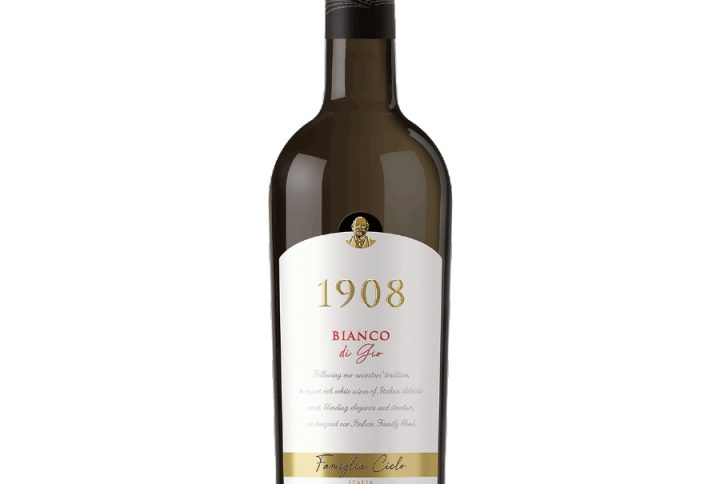 1908 Bianco di Gio, białe wino, włoskie białe wino, wino półwytrawne, lekkie białe wino, aromatyczne białe wino, eleganckie wino włoskie, wino do ryb, wino do sałatek, wino do lekkich dań, wino na lato, świeże białe wino, włoskie wina premium, ekskluzywne wina, najlepsze włoskie wina, sklep z winami online, Winnysklad, winnysklad.com, wina premium sklep, zakup wina online, polecane białe wina, włoskie wina sklep internetowy, wino na prezent, unikalne wina, lekkie wina białe, aromatyczne wina białe