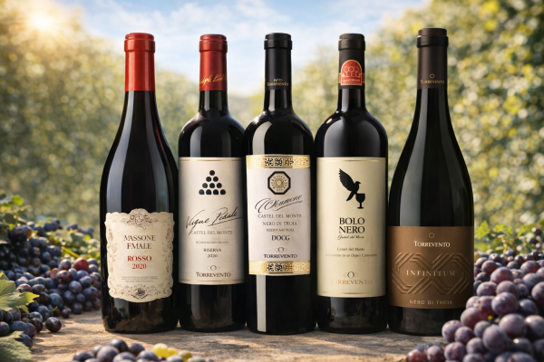 Zestaw win z Puglii od Torrevento