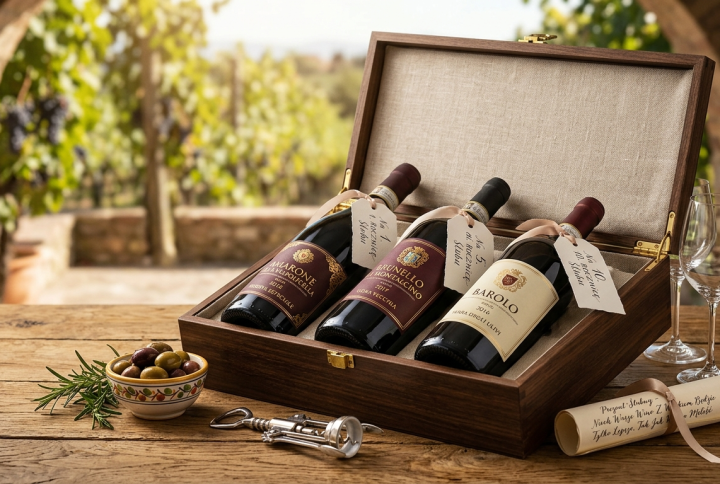 Wino na prezent ślubny