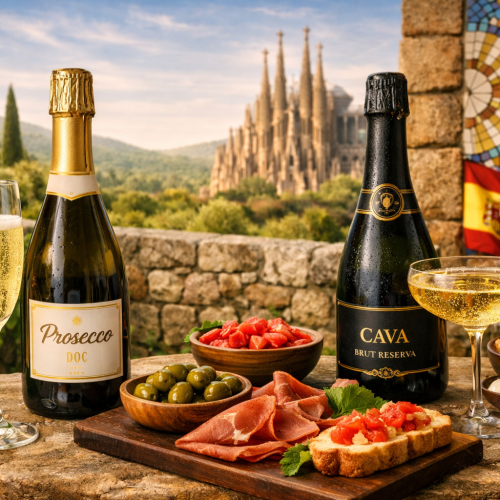 Prosecco i Cava to istna zabawa