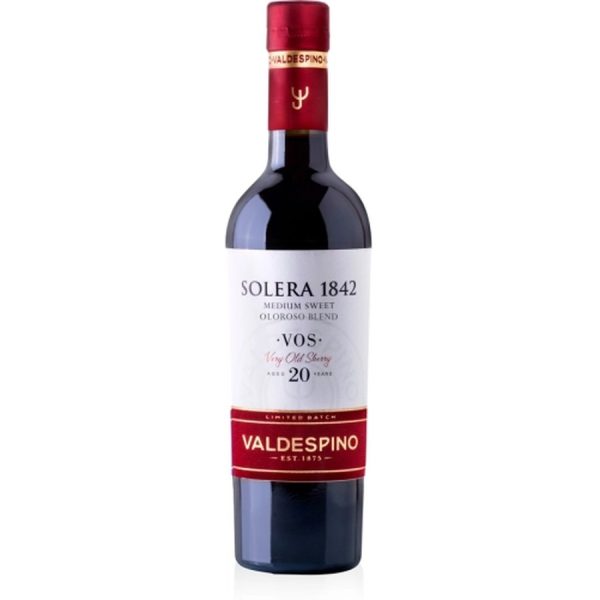 Sherry Oloroso Solera 1842 VOS 0,5L – półsłodkie | Valdespino