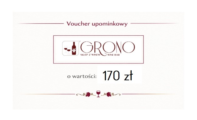 Voucher Upominkowy – Grono Sklep Z Winem Wine Bar