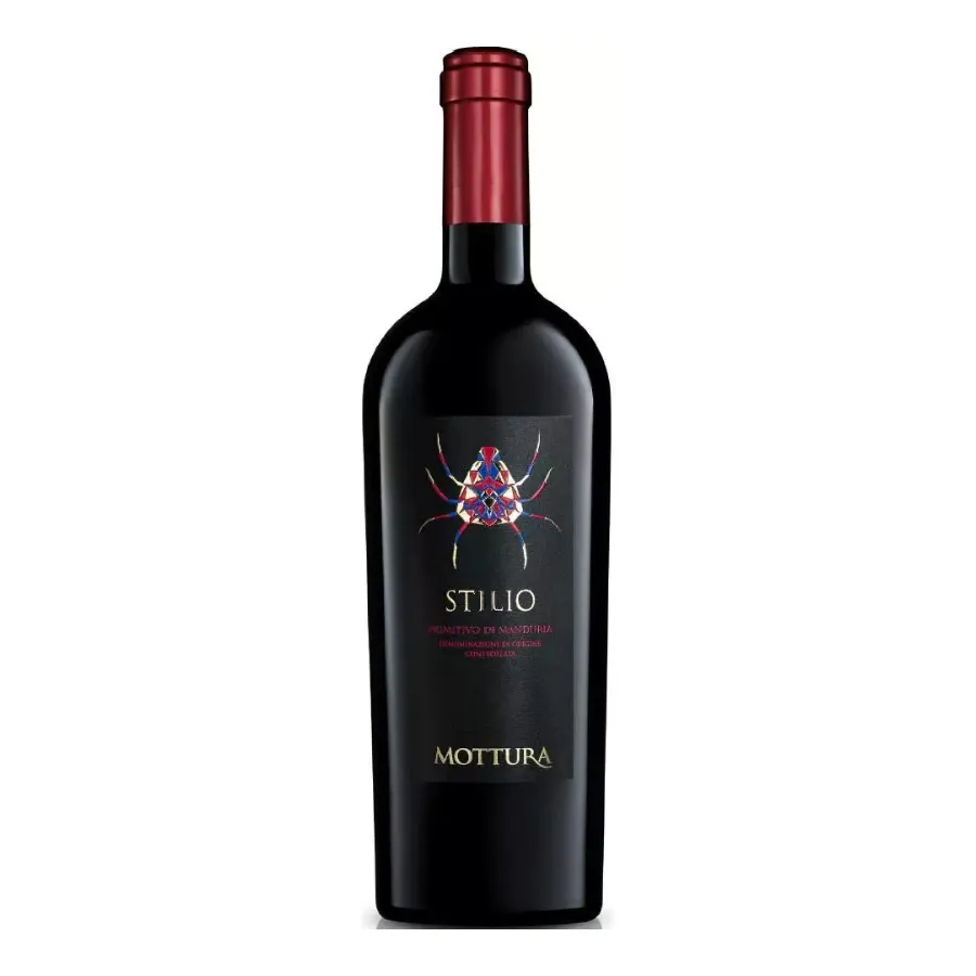 MOTTURA STILIO PRIMITIVO DI MANDURIA DOC, Stilio Primitivo di Manduria DOC, wino, czerwone wino , wytrawne włoskie czerwone wino, internetowy sklep z winem , sklep z winem, sklep z winami, wina , apulia , puglia
