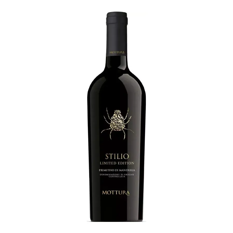 MOTTURA STILIO PRIMITIVO DI MANDURIA DOC LIMITED EDITION, wino, czerwone wino , wytrawne włoskie czerwone wino, internetowy sklep z winem , sklep z winem, sklep z winami, wina , apulia , puglia