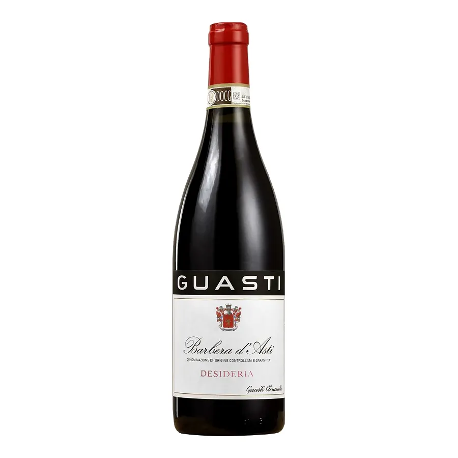 GUASTI CLEMENTE DESIDERIA, , Barbera ,  włoskie wino, najlepsze włoskie  wino, sklep z winem, internetowy sklep z winem , sklep on-line, sklep on-line z winem,  wino do mięsa, wino do steków,, BARBERA D’ASTI  DOCG,, GUASTI CLEMENTEDESIDERIA BARBERA D’ASTI DOCG WINO