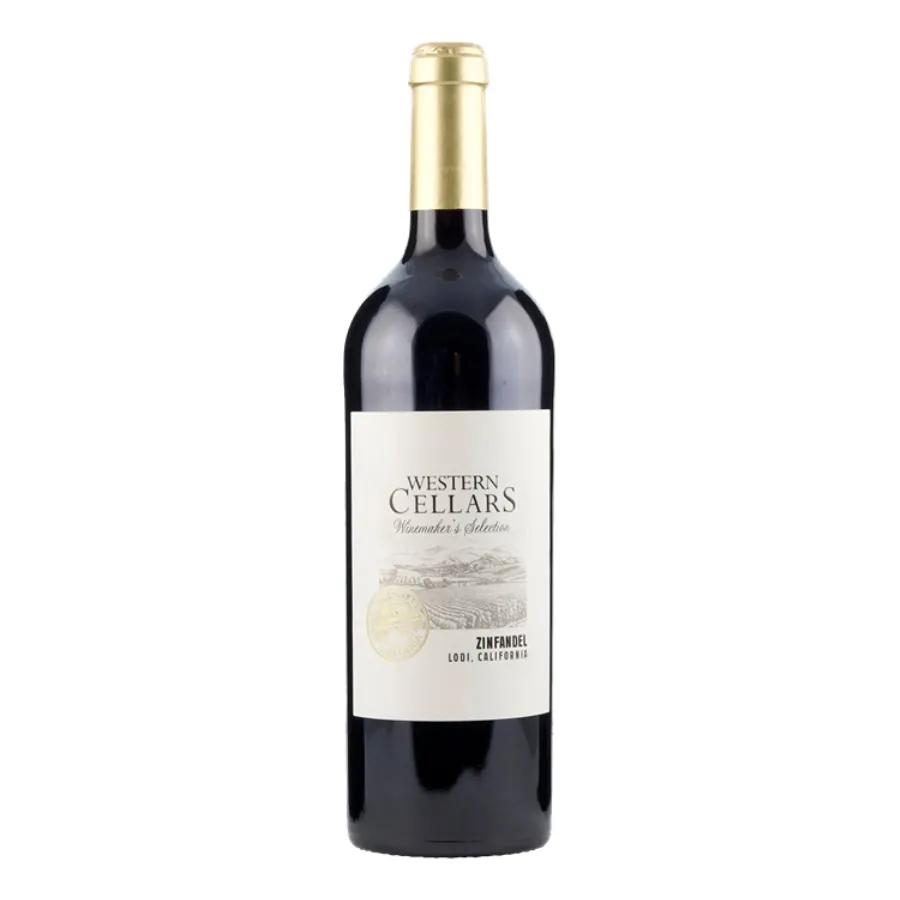 Western cellars Zinfandel,  wino, kalifornijskie wino, najlepsze amerykańskie wino, sklep z winem, internetowy sklep z winem , sklep on-line, sklep on-line z winem,  wino do mięsa, wino do steków, wino do serów, Kalifornia,  LODI, Zinfandel,  Primitivo